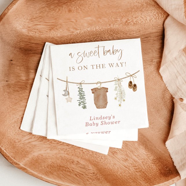 Neutrale Babydusche Neapel für Geschlechter, Gende Serviette (Von Creator hochgeladen)