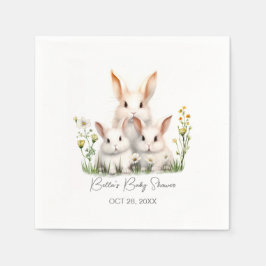 Neutrale Babydusche Serviette