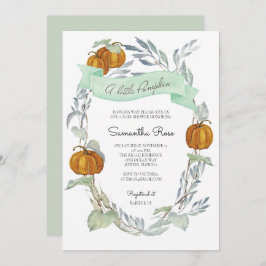 Neutrale Babyduscheineinladungen für Fall Geschlec Einladung