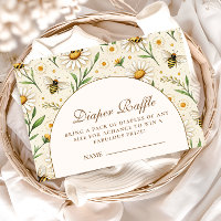Neutrale Bienen-Babyshower-Verlosung