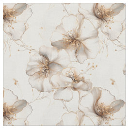 Neutrale Blume Stoff