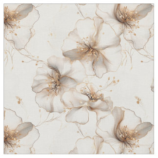 Neutrale Blume Stoff
