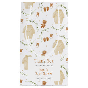 Neutrale Boho Muster Baby Dusche Kleine Geschenktüte