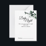 Neutrale Botanische Hochzeitdatum-Nachtberatungska Hinweiskarte<br><div class="desc">Diese neutrale Botanische Hochzeitstichtag-Nachtberatungskarte bietet einen rustikalen Pflanze-Gaumen,  der sich mit jedem traditionellen Hochzeitsthema abstimmt. Die minimale Vegetation mit dunkelgrauen und eleganten grünen Eukalyptus-Blätter und Pflanze-Blättern sowie die klassische lässige Kalligraphie eröffnen einen minimalistischen Charakter für eine klassische,  formelle Heiratsfeier.</div>