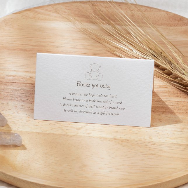 Neutrale Bücher für Minimalistisches Geschlecht Begleitkarte (Von Creator hochgeladen)