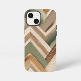 Neutrale Chevron-Lagen-Handyhülle iPhone 13 Mini Hülle
