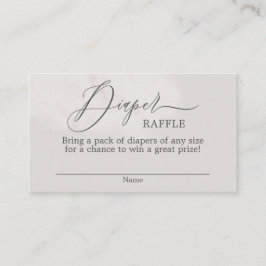 Neutrale Cloud-Babydusche-Windelwaschkarte Begleitkarte