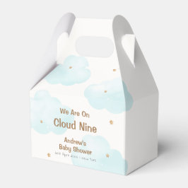 Neutrale Cloud Nine Stars Babydusche Geschenkschachtel