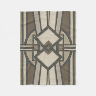 Neutrale Deko-Platte I Fleecedecke