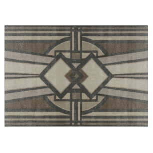 Neutrale Deko-Platte I Schneidebrett