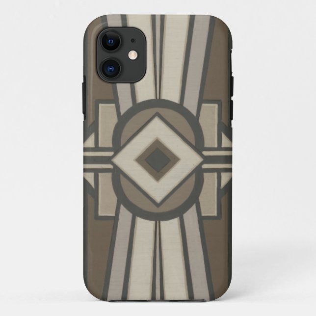 Neutrale Deko-Platte II Case-Mate iPhone Hülle (Rückseite)
