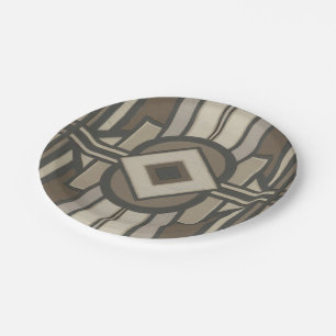 Neutrale Deko-Platte II Pappteller