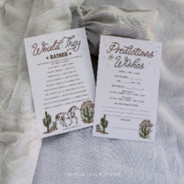 Neutrale, doppelseitige Babyduschspiele