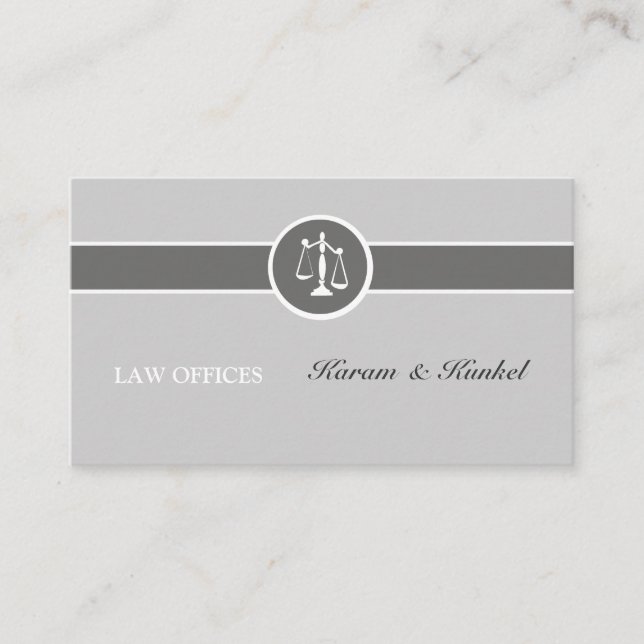 Neutrale einfache Farbeschlichter Visitenkarte (Vorderseite)