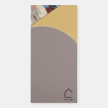 Neutrale Elegance Logo Abstrakt Akzente Tan Brown