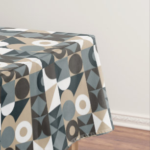 Neutrale Farben Neo Geo Tischdecke