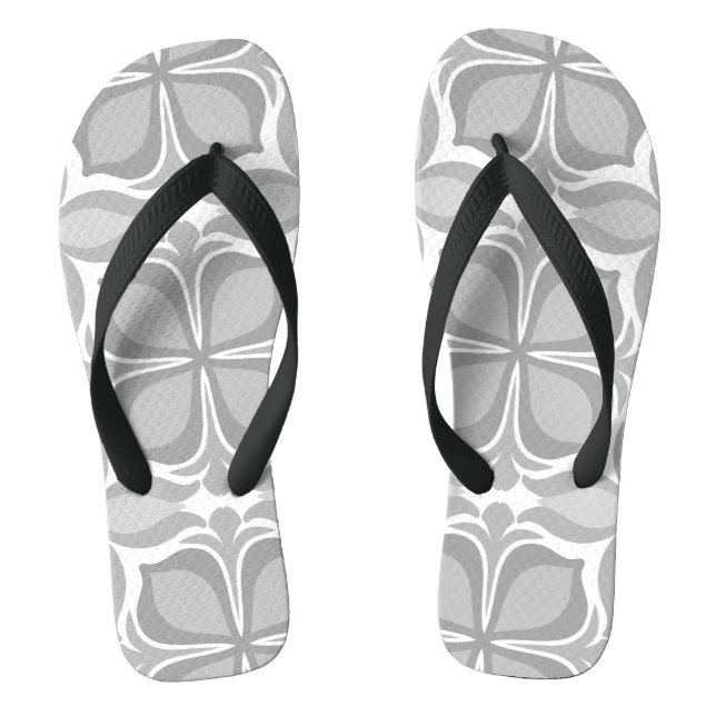 Neutrale geolmetrische Fliesen Flip Flops (Fußbett)