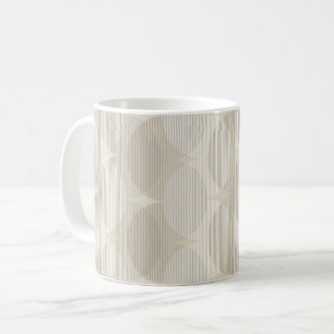 Neutrale geometrische Wellen Kaffeetasse