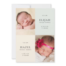 Neutrale geschlechtsneutrale Zwillinge 2-seitiges 