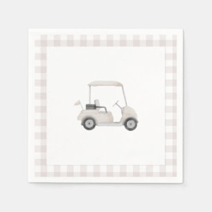 Neutrale Golf Babydusche Serviette