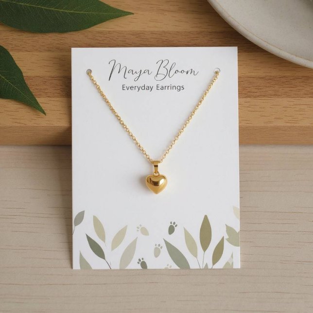 Neutrale Grünfolienfußskunst (Footsteps Foliage Art)