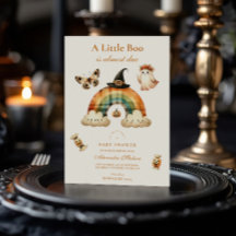 Neutrale Halloween-Kinderdusche