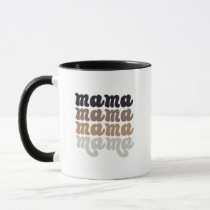 Neutrale Keramik Mama Tasse - Muttertagsgeschenk
