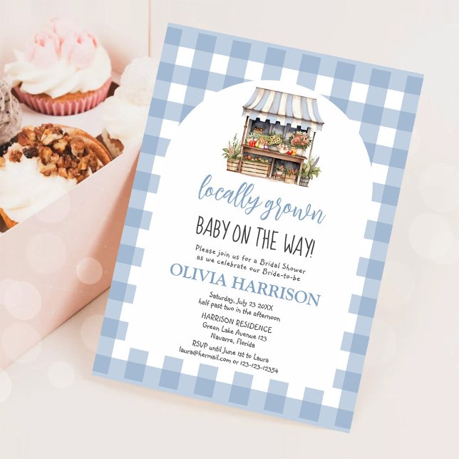 Neutrale lokale Babydusche Einladung (Von Creator hochgeladen)