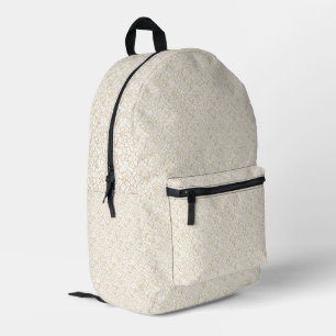 Neutrale Luxus-Geometrie-Rucksack Bedruckter Rucksack