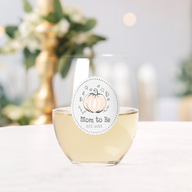 Neutrale Mama des niedlichen Geschlechts als wenig Weinglas Ohne Stiel (Insitu (Hochzeit))