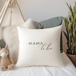 Neutrale Mama des Whimsikgeschlechts Kissen<br><div class="desc">Die Einführung unseres skurrilen, geschlechtsneutralen Mama-to-be-Kissen - perfekt für jede Jahreszeit, ob Herbst, Winter, Frühling oder Sommer! Dieses Kissen hat ein boho-chic-Ambiente mit moderner, eleganter Kalligraphie und einem minimalistisch schwarz-weißen Design. Es ist hübsch und einzigartig, mit einer Touch Vintagen Shabby Chic, das es perfekt für Jungen und Mädchen macht. Außerdem...</div>