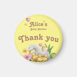 Neutrale Mami- und Baby-Niedlich-Babydusche Magnet