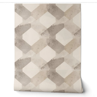 Neutrale moderne geometrische Formgebung Tapete