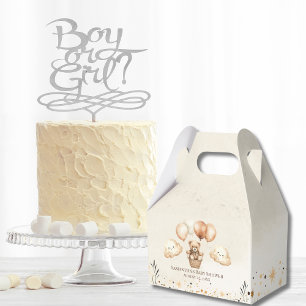 Neutrale niedliche Bärendusche Geschenkschachtel