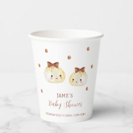 Neutrale Niedliche Dusche Pappbecher