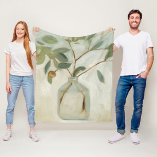 Neutrale Regelung - Elfenbein Fleecedecke