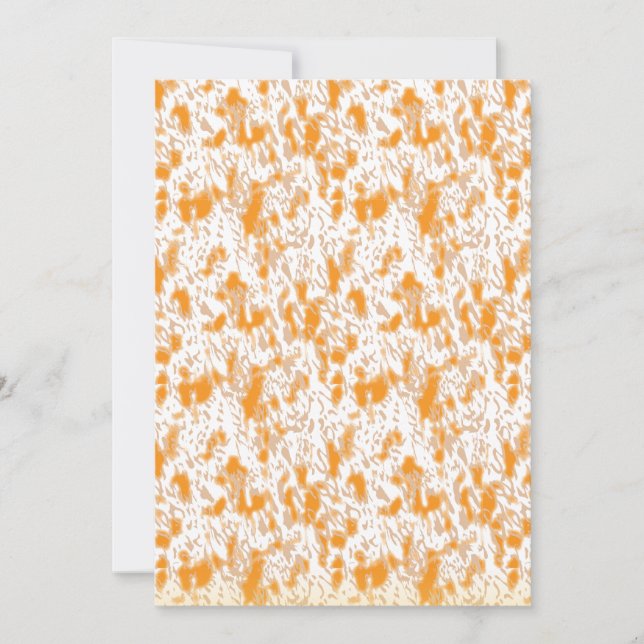 Neutrale rustikale Hochzeitseinladung | Elegant Fl Einladung (Vorderseite)