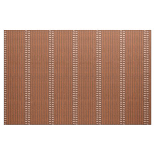 Neutrale rustikale Terrakotta-Marokkanische Ikat-T Stoff
