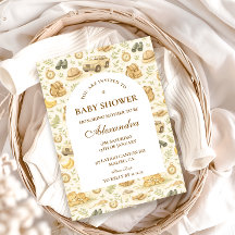 Neutrale Safari-Dschungel-Baby-Party