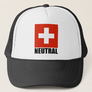 NEUTRALE (Schweizer Flaggen-) Kappe