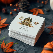 Neutrale Spooky-Hütte Kinderdusche