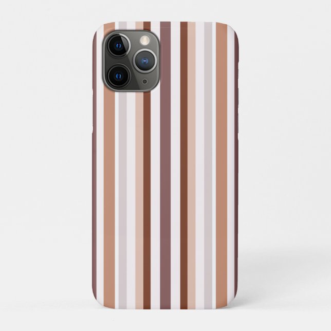 Neutrale Streifen Case-Mate iPhone Hülle (Rückseite)