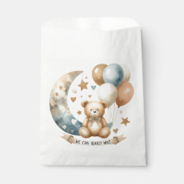 Neutrale Teddy-Gender-Offenlegung Geschenktütchen