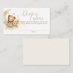 Neutrale Teddybärenkarte Begleitkarte