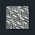 Neutrale Tile Collection - Geometrisch Leinwanddruck<br><div class="desc">Neutrale Tile Collection II von June Erica Vess. Verfügt über wiederholte geometrische Formen.</div>