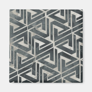 Neutrale Tile Collection - Geometrisch Magnet