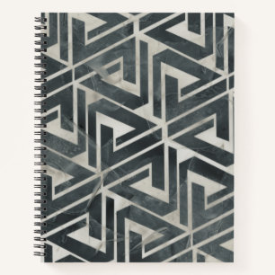 Neutrale Tile Collection - Geometrisch Notizbuch
