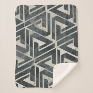 Neutrale Tile Collection - Geometrisch Sherpadecke