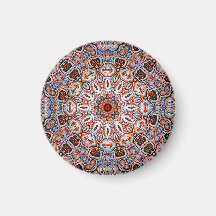 Neutrale Töne Mandala-Motiv