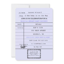 Neutrale Vintage Babybibliothek-Dusche